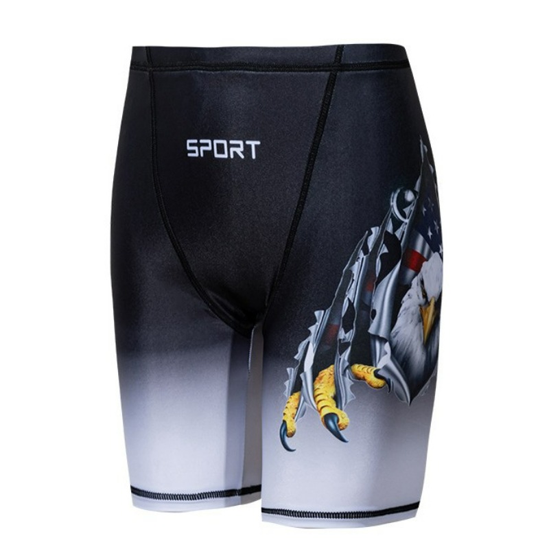 Boyshort Underwear - 소년용 수영 반바지 만화 캐릭터 고탄력