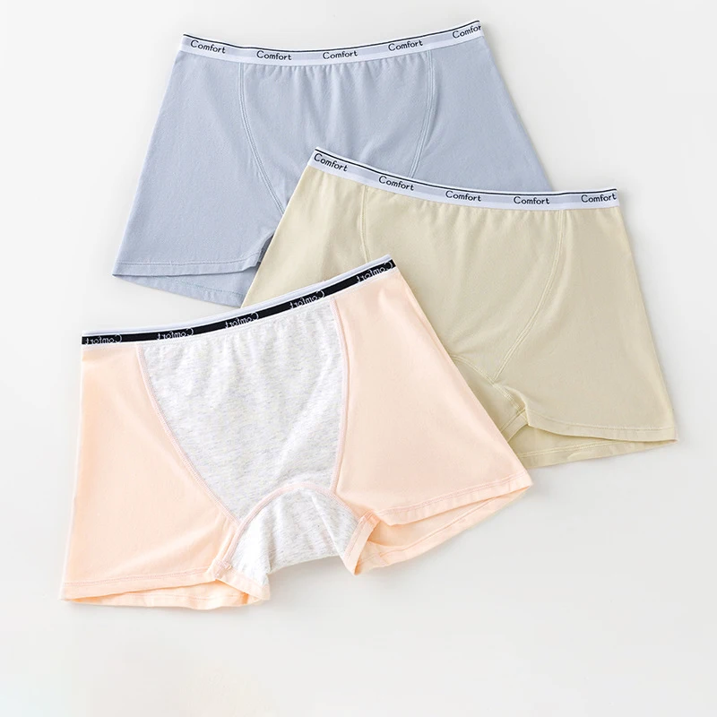 Boyshort Underwear - 1pcs 코 튼 여성 월경 팬티