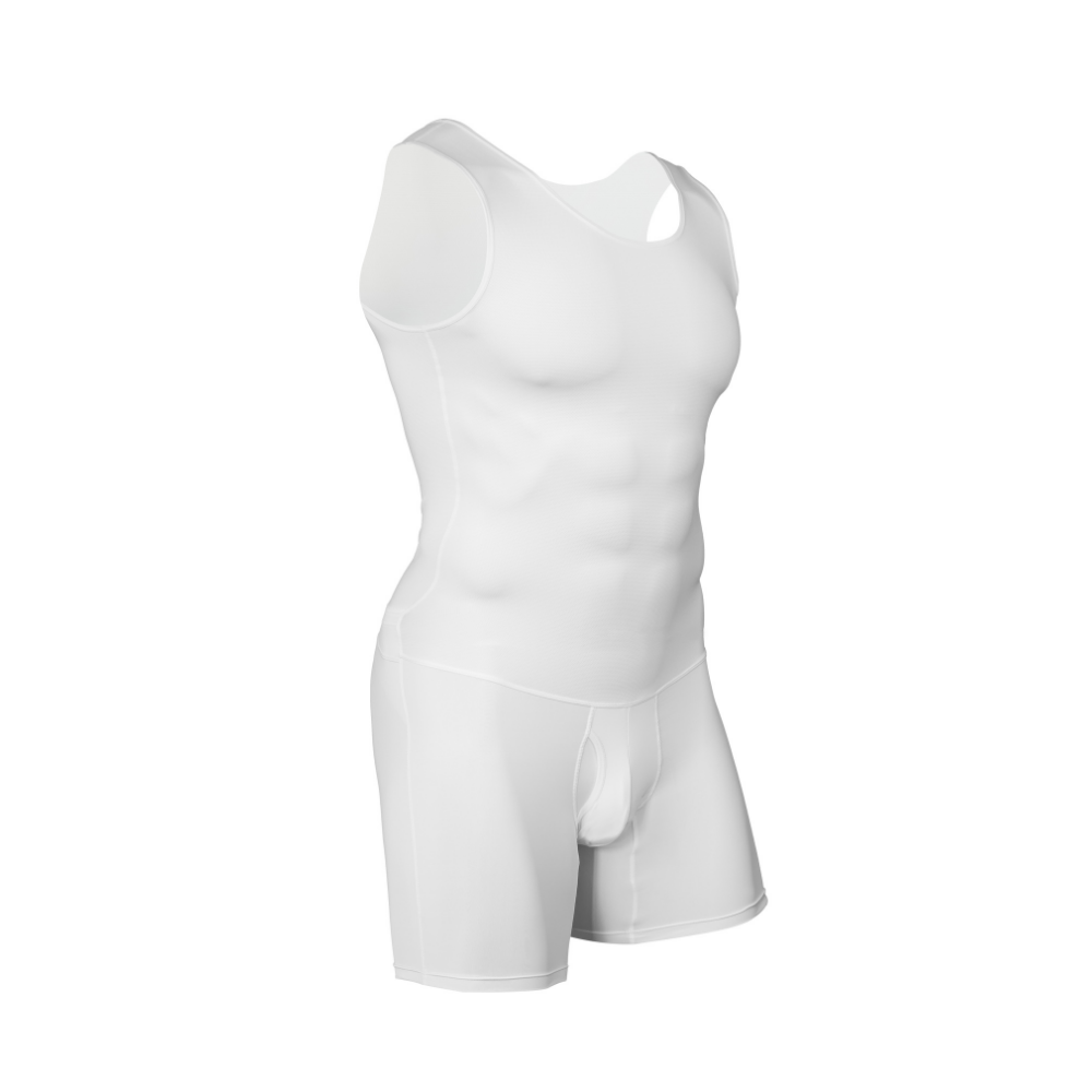 남성용 쉐이프웨어 바디수트, 복부 조절 슬리밍 셔츠,  - Shapewear Bodysuit Firm 리뷰 및 가격