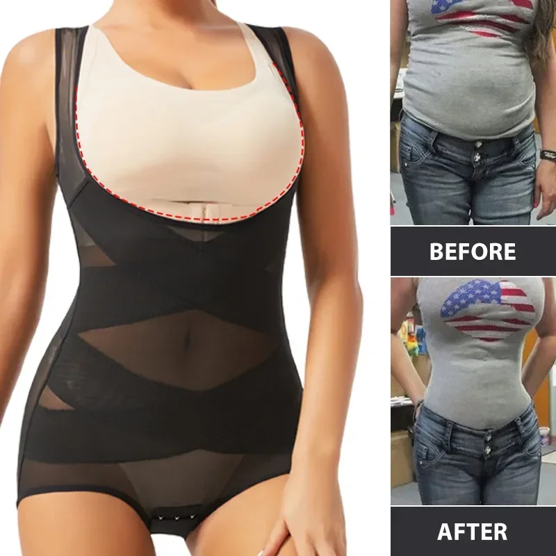여성 바디 슈트 팬티 전신 셰이퍼 속옷 원활한 섹시한  - Shapewear Bodysuit Firm 리뷰 및 가격