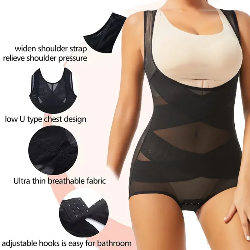 여성 바디 슈트 팬티 전신 셰이퍼 속옷 원활한 섹시한  - Shapewear Bodysuit Firm 리뷰 및 가격
