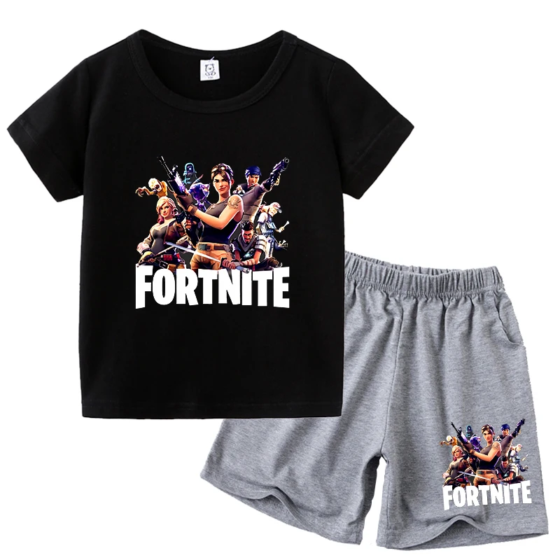 FortnitesT-셔츠 반바지 소년 소녀 티셔츠 바지 - Boyshort Underwear 리뷰 및 가격
